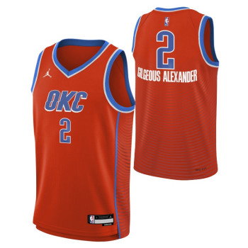 Maillot NBA Enfant Shai Gilgeous-Alexander Oklahoma City Thunder Jordan Statement Edition