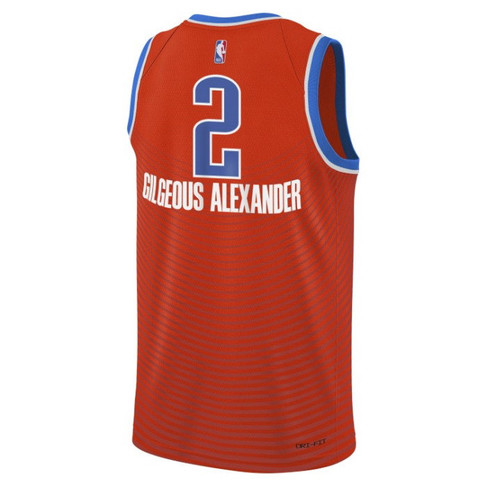 Maillot NBA Enfant Shai Gilgeous-Alexander Oklahoma City Thunder Jordan Statement Edition