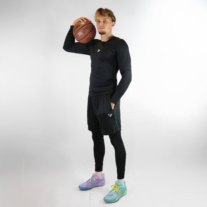 T-shirt Manches Longues Compression b4b PERF Black