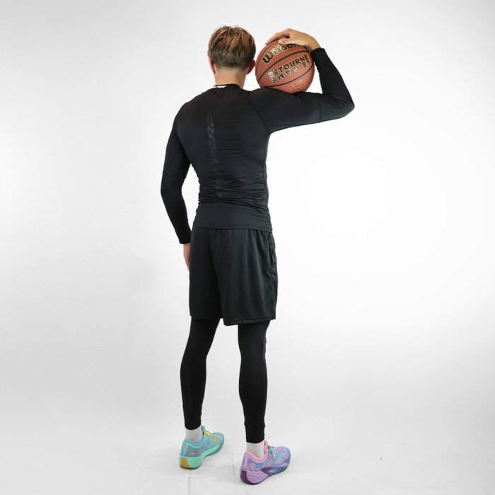 T-shirt Manches Longues Compression b4b PERF Black