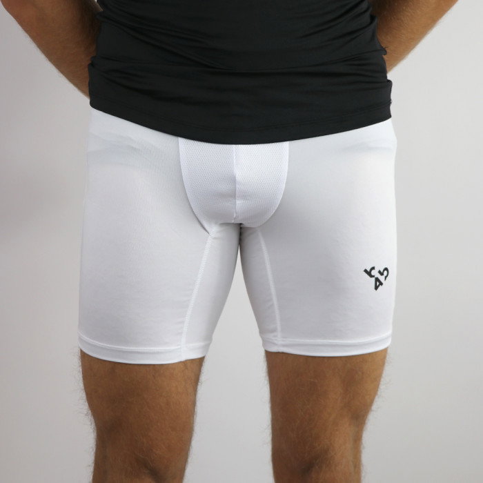 Short Compression b4b PERF White