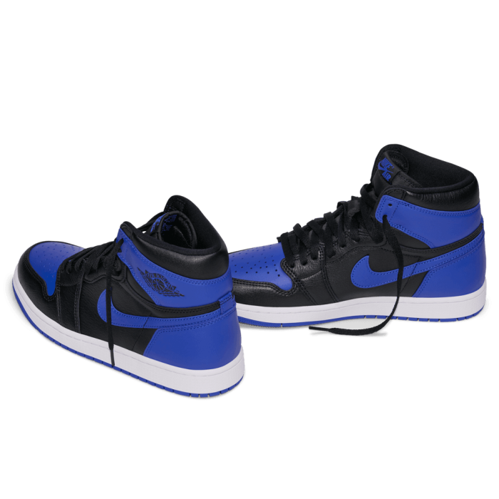 Air Jordan 1 High Og "royal" black/game royal-white