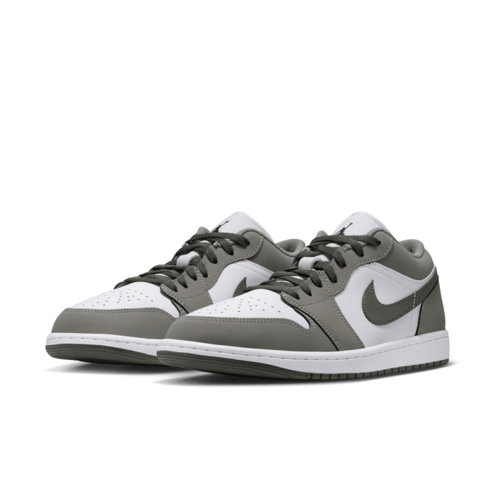 Air Jordan 1 Low light army/cargo khaki-white
