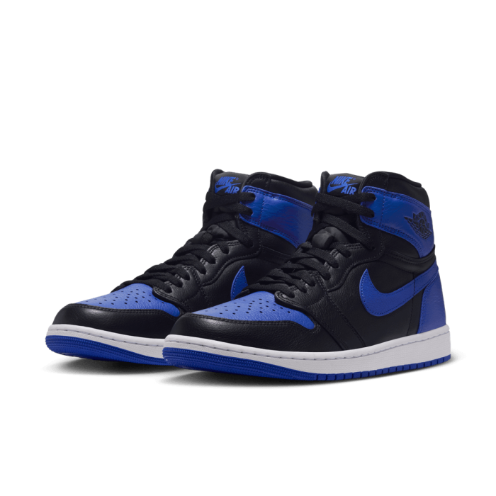 Air Jordan 1 High Og "royal" black/game royal-white