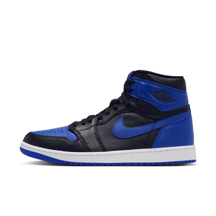 Air Jordan 1 High Og "royal" black/game royal-white