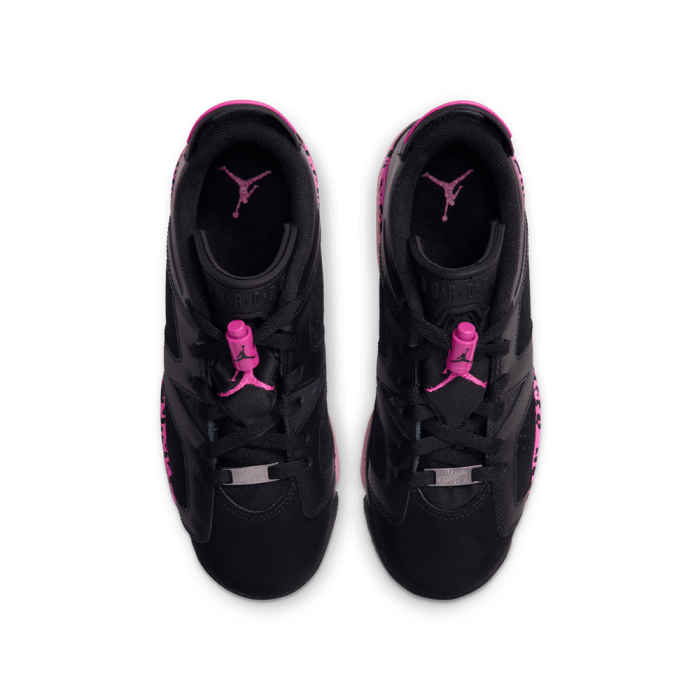 Air Jordan 6 Retro Low black/laser fuchsia-pink foam
