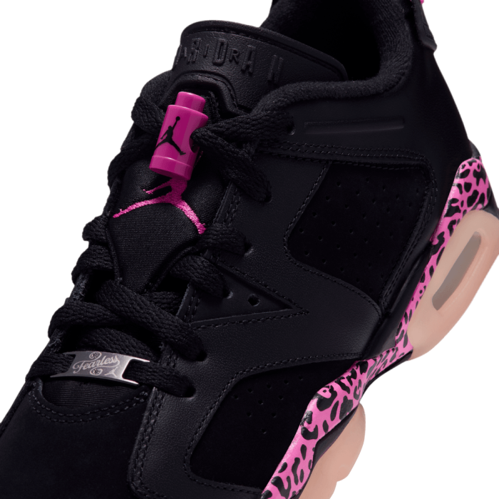 Air Jordan 6 Retro Low black/laser fuchsia-pink foam