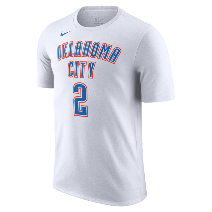T-shirt NBA Shai Gilgeous-Alexander Oklahoma City Thunder Nike Association Edition