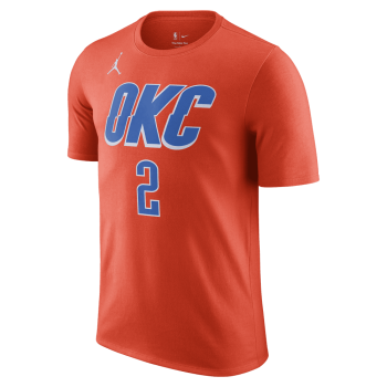 T-shirt Oklahoma City Thunder Statement Edition team orange/gilgeous-alexnr NBA