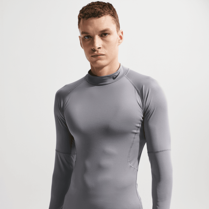 Sweat Nike Pro smoke grey/black