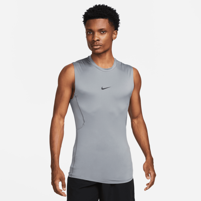 Maillot Nike Pro smoke grey/black