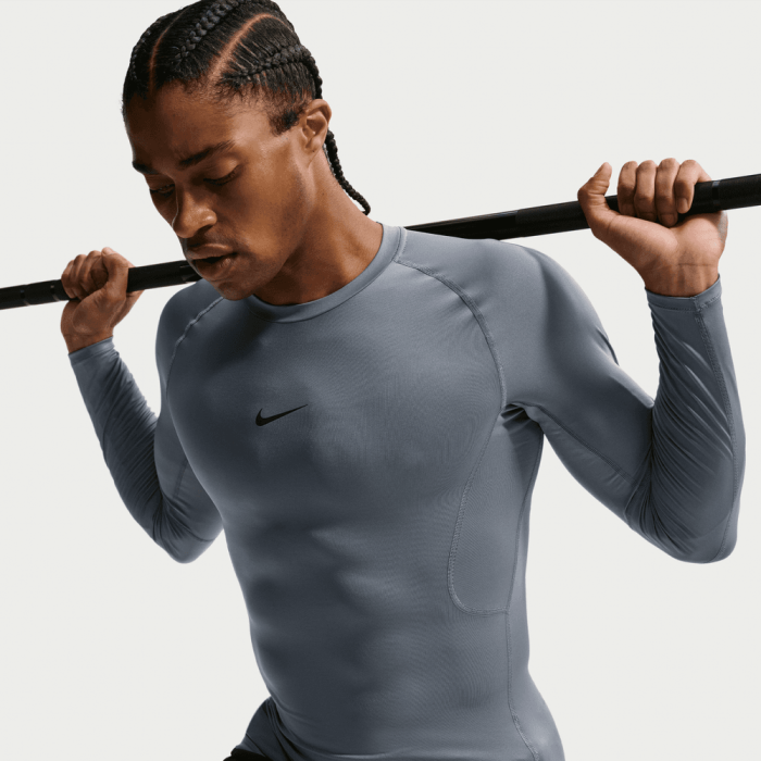 Sweat Nike Pro smoke grey/black