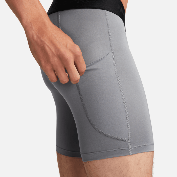 Short compression Nike Pro smoke grey/black