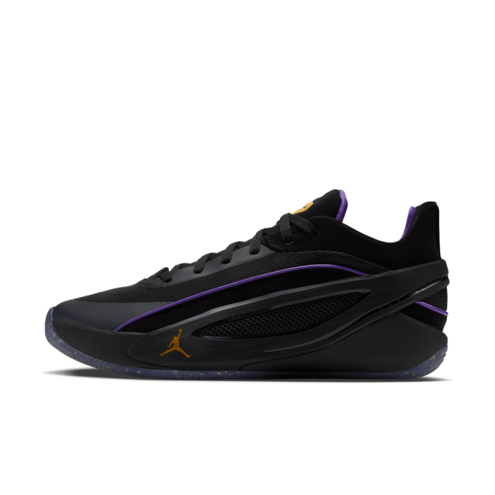 Jordan Luka 5 black/varsity maize-purple venom