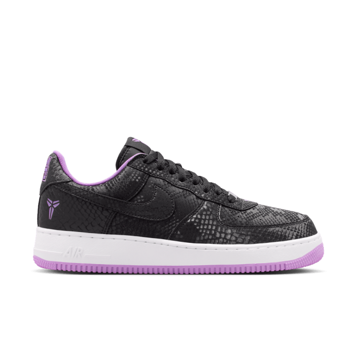 Nike Kobe Air Force 1 Low black/purple stardust-white