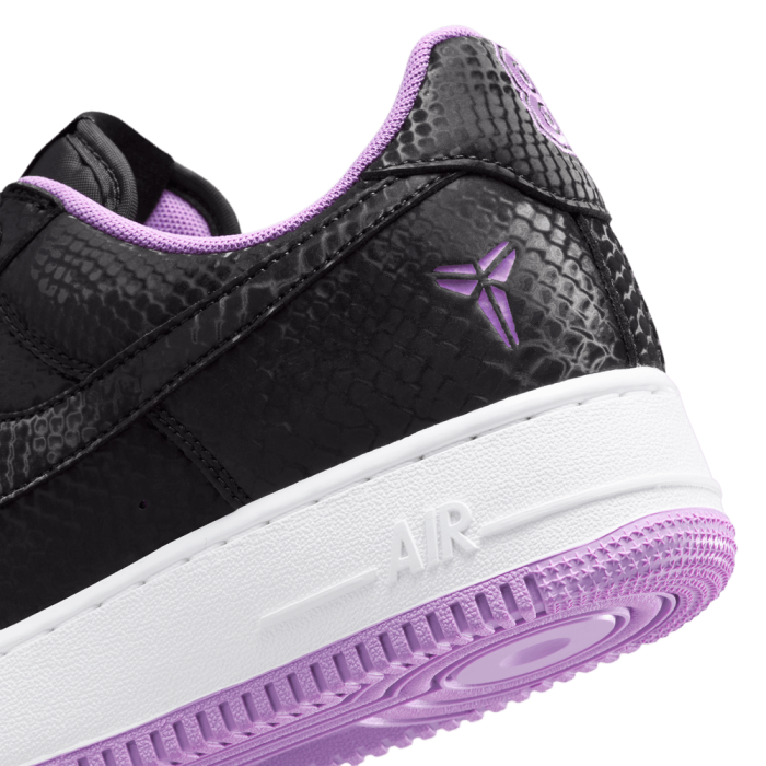 Nike Kobe Air Force 1 Low black/purple stardust-white