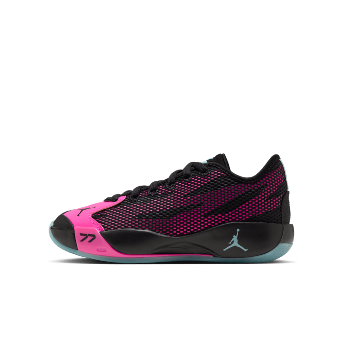 Jordan Luka 77 black/bleached turq-laser fuchsia