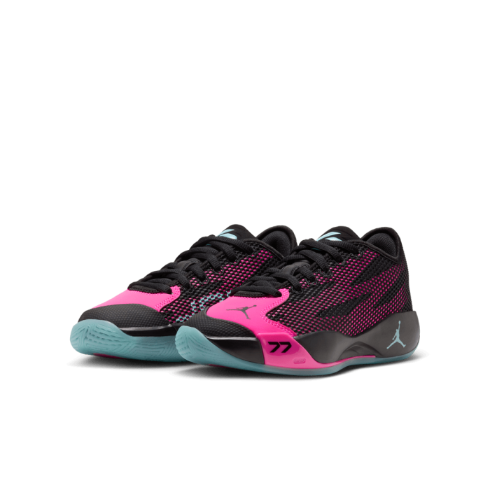 Jordan Luka 77 black/bleached turq-laser fuchsia