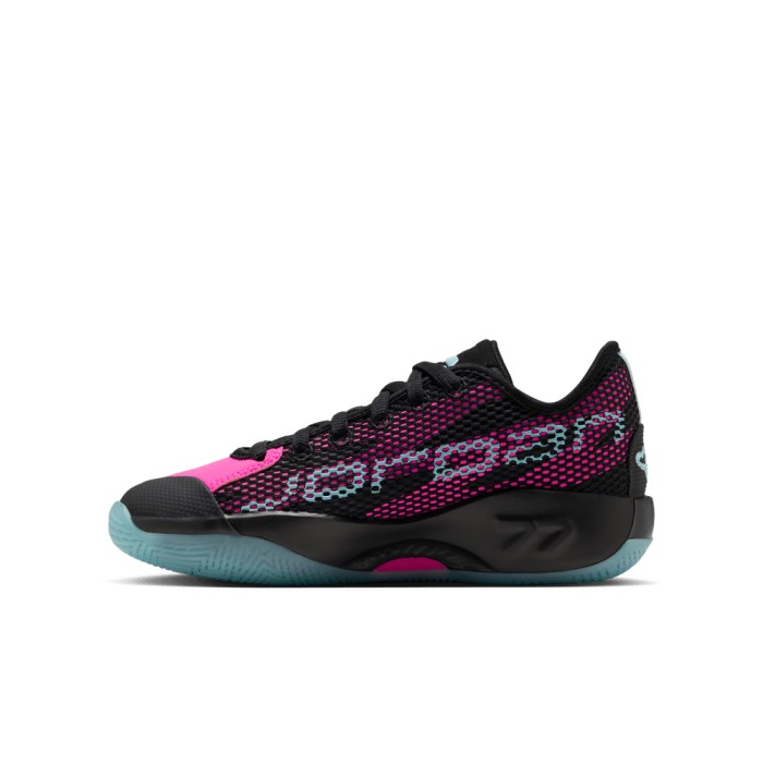 Jordan Luka 77 black/bleached turq-laser fuchsia