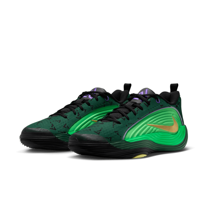 Nike Giannis Immortality 5 gorge green/metallic gold-green spark