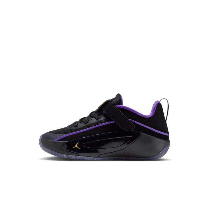 Jordan Luka 5 black/varsity maize-purple venom