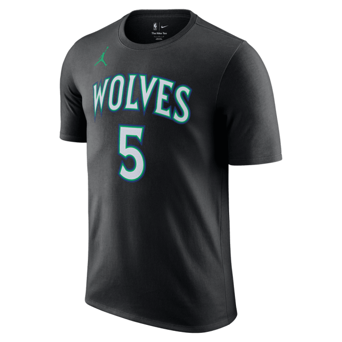 T-shirt NBA Anthony Edwards Minnesota Timberwolves Jordan Statement Edition
