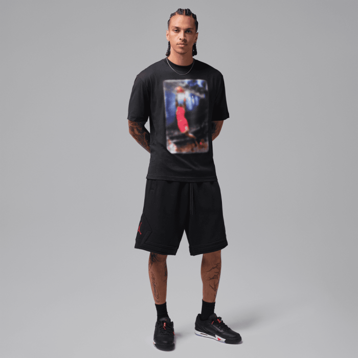 T-shirt Jordan Brooklyn off noir