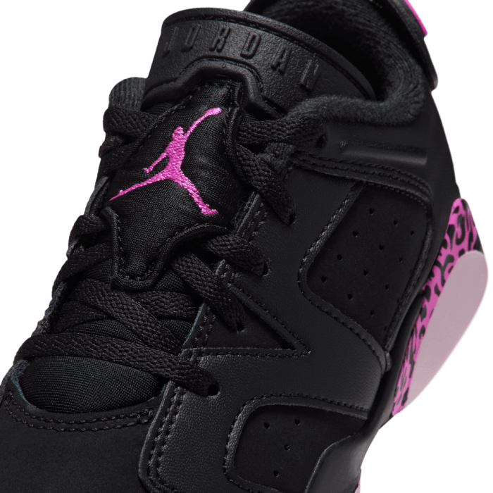 Jordan 6 Retro Low black/laser fuchsia-pink foam