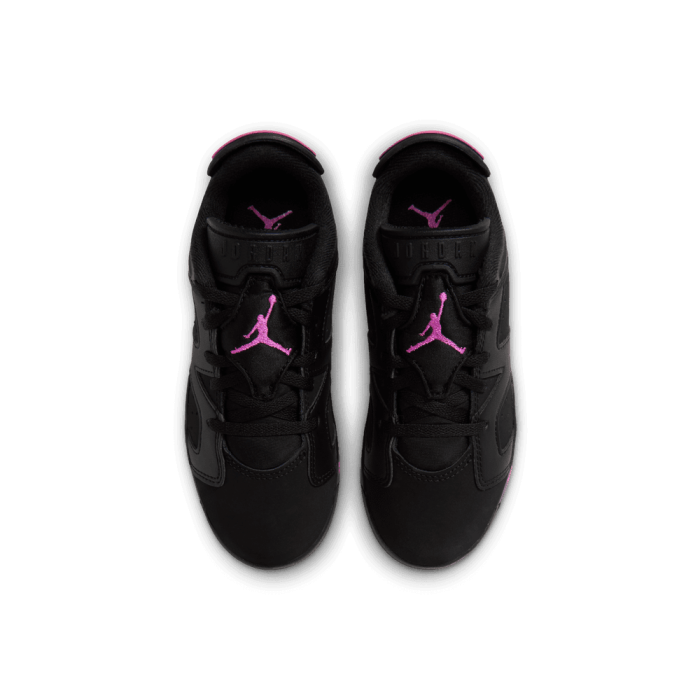 Jordan 6 Retro Low black/laser fuchsia-pink foam