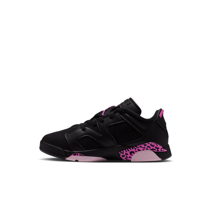 Jordan 6 Retro Low black/laser fuchsia-pink foam