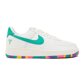 Nike Kobe Air Force 1 Low sail/hyper purple-emerald green