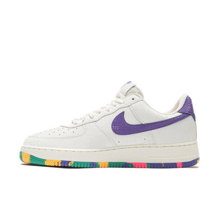 Nike Kobe Air Force 1 Low sail/hyper purple-emerald green