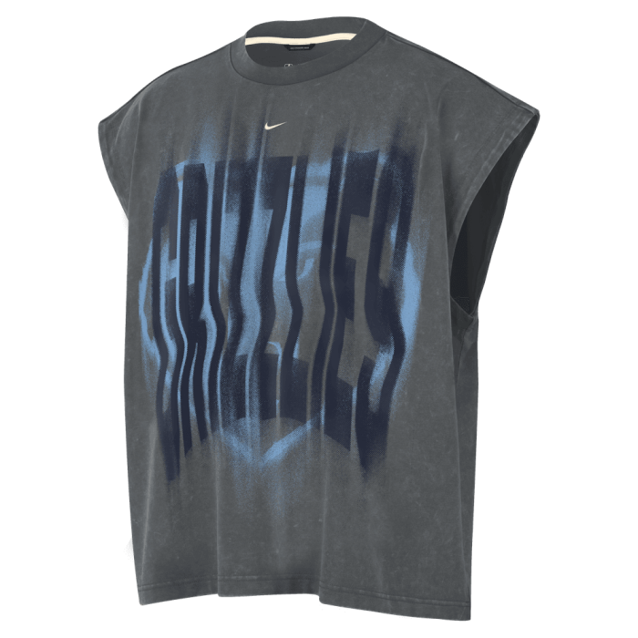 Débardeur Memphis Grizzlies Standard Issue iron grey/white