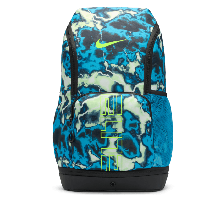 Sac à dos Nike Elite Varsity lt current blue/black/volt