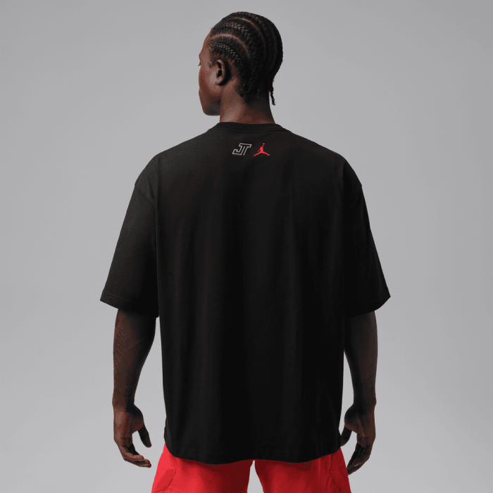 T-shirt Tatum Sport black/lt smoke grey/infrared 23