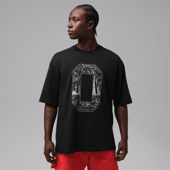 T-shirt Tatum Sport black/lt smoke grey/infrared 23
