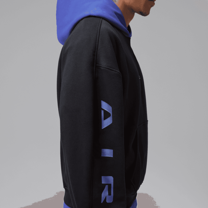 Sweat à capuche Jordan Brooklyn black/light concord