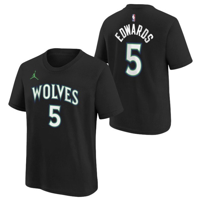 T-shirt NBA enfant Anthony Edwards Minnesota Timberwolves Statement Edition