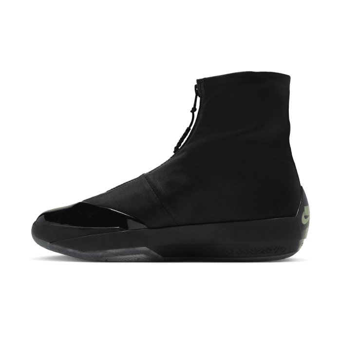 Air Jordan 40 "28" black/metallic silver-barely volt