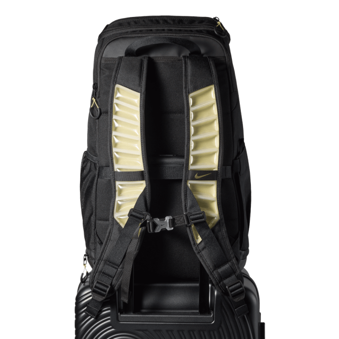 Sac Nike Varsity Elite black/black/metallic gold