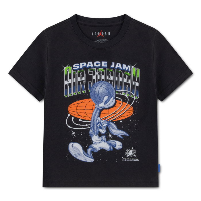 T-shirt Jordan Petit Enfant JDB Space Jam 30 Bugs Slam SS Black