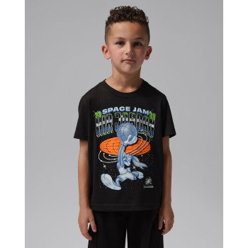 T-shirt Jordan Petit Enfant JDB Space Jam 30 Ball Spin SS Black