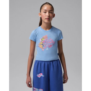 T-shirt Jordan Enfant JDG Space Jam 30 Lola SS Tee Aluminum