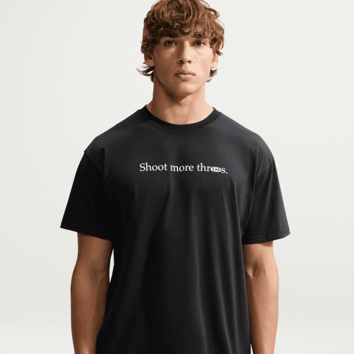 T-shirt Nike Caitlin Clark Shoot More ThrCCs black