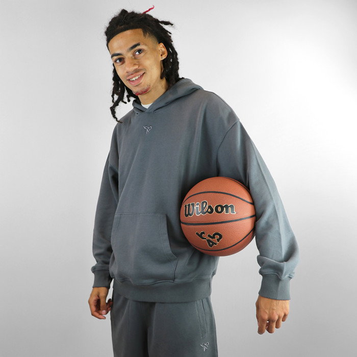 Sweat à capuche b4b CORE SE Wolf Grey