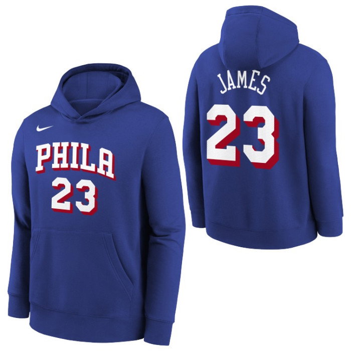 Sweat NBA Enfant Lebron James Philadelphia 76ers Nike Icon Edition N&N