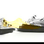 puma platform gold noir