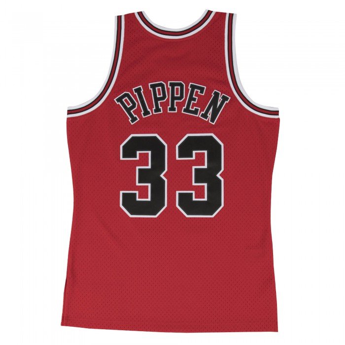 Swingman Jersey - Scottie Pippen 33 Red/black image n°2