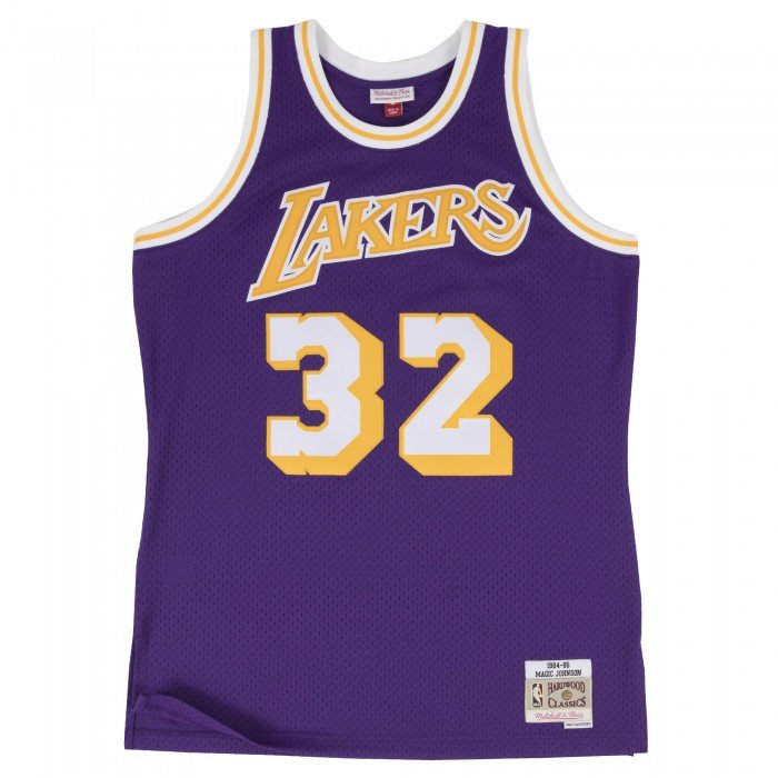 Maillot NBA Magic Johnson Los Angeles Lakers 1984-85 Swingman Mitchell&Ness