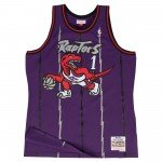Color Violet du produit Maillot NBA Tracy Mcgrady Toronto Raptors 1998-99...